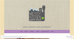 Desktop Screenshot of messykitchenhappybelly.com